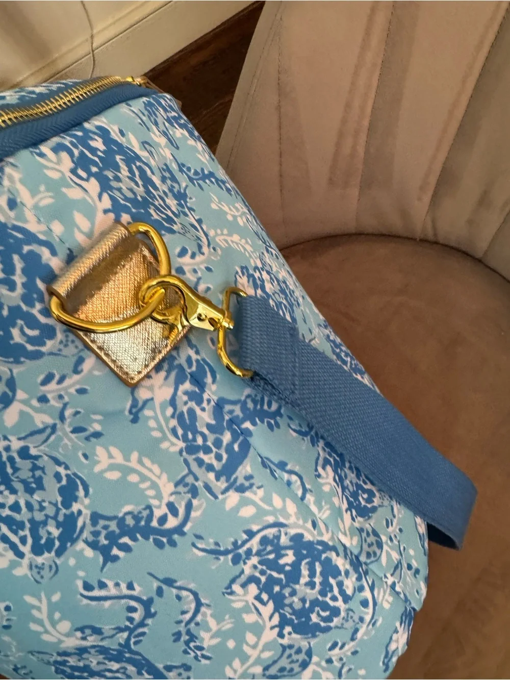 Lilly Pulitzer Blue Insulated Cooler/Bag